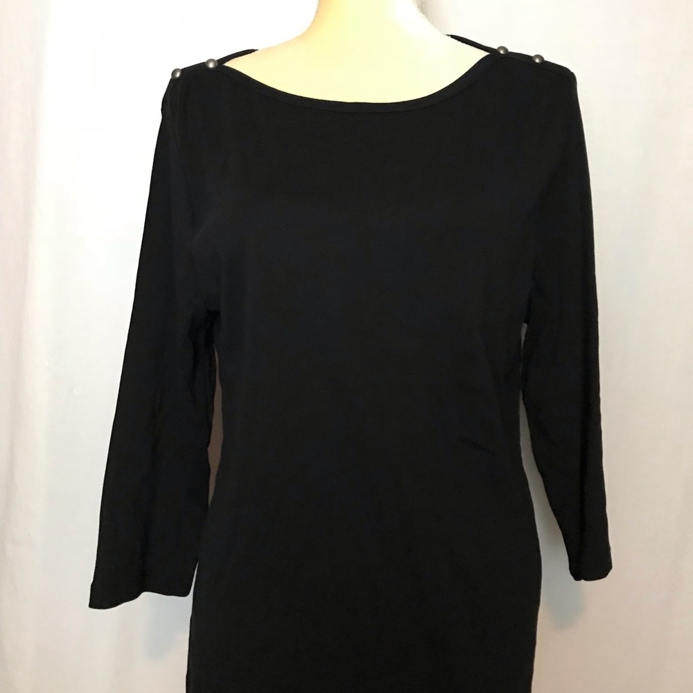 Chico’s long sleeve black women’s sweater size 2